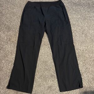 Cherokee black scrub pants